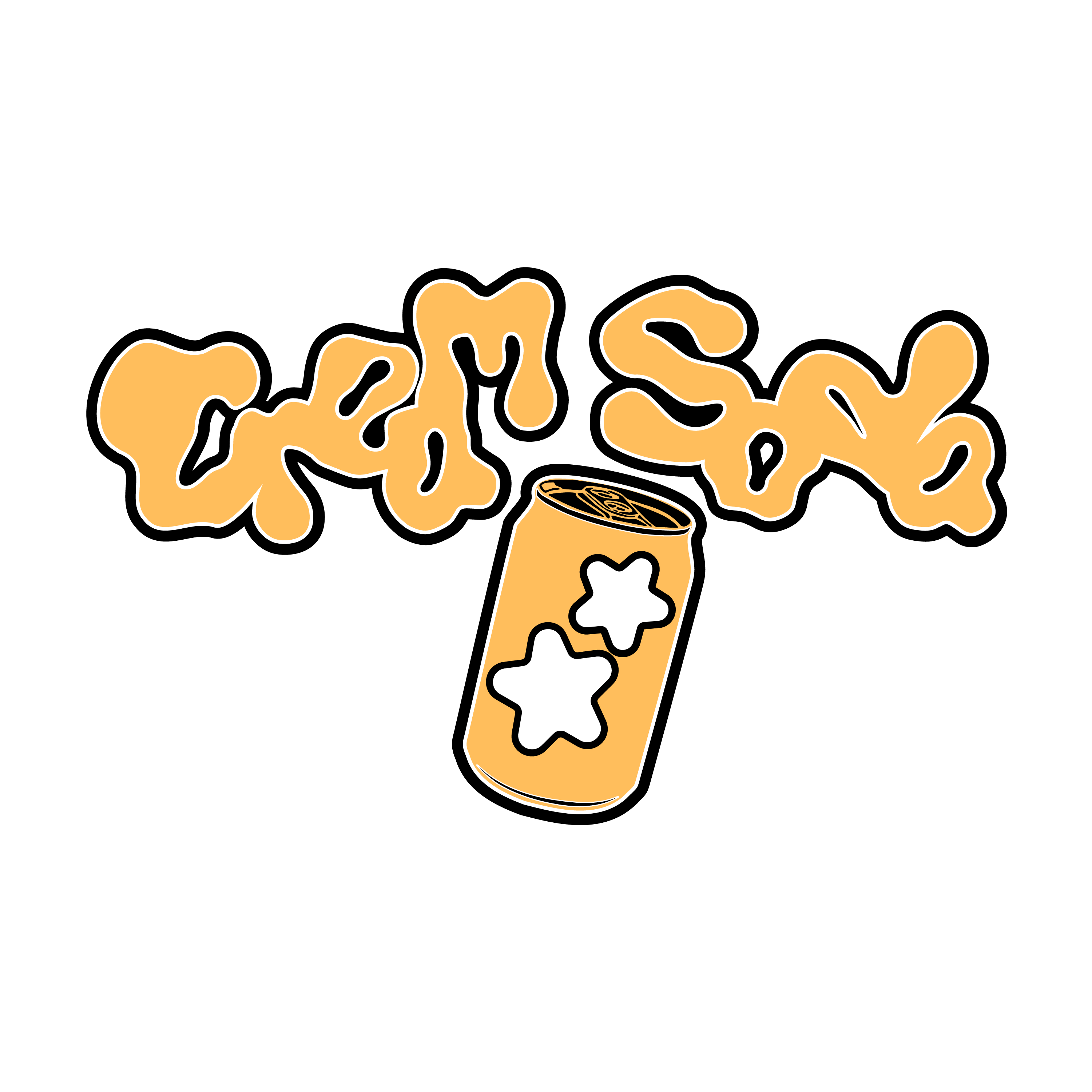CreamSoda Boys soda can design (variant)